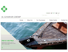Tablet Screenshot of alghurair.com